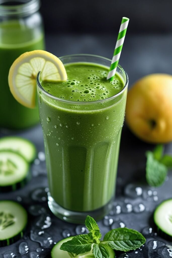 Batido verde detox